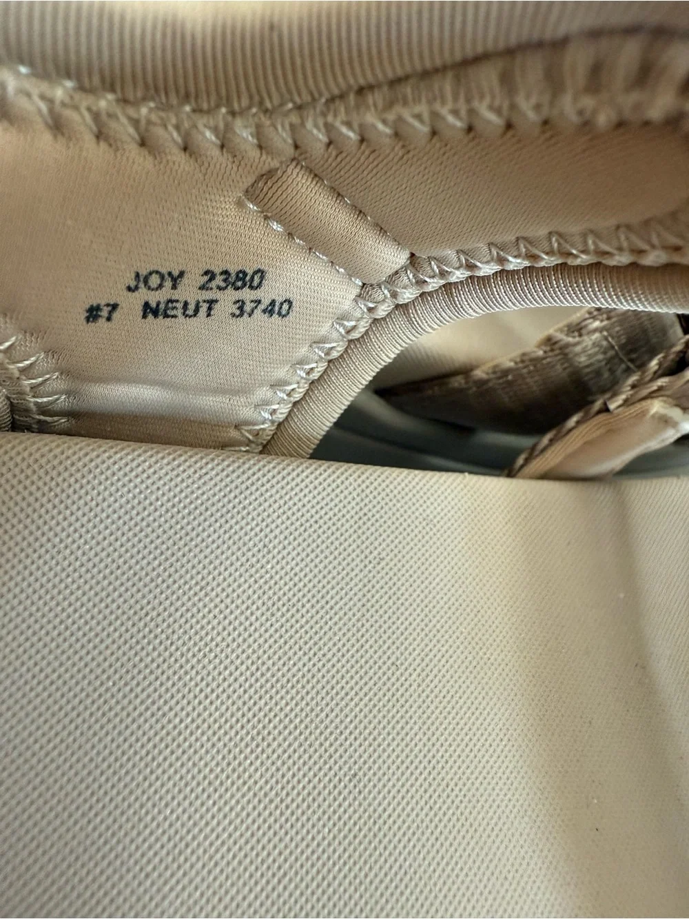 New ABEO Beige Leather Adjustable Strap Comfy Sandals